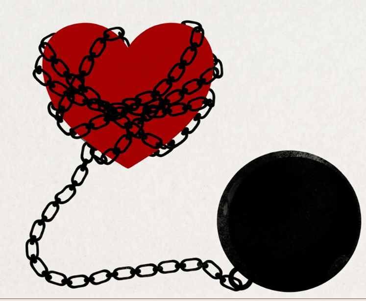 Un cuore, simbolo di amore e relazione